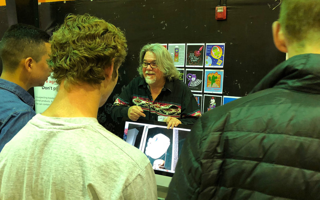 Students at Patagonia Public Schools Step into Beveldom during 2018 Career Fair